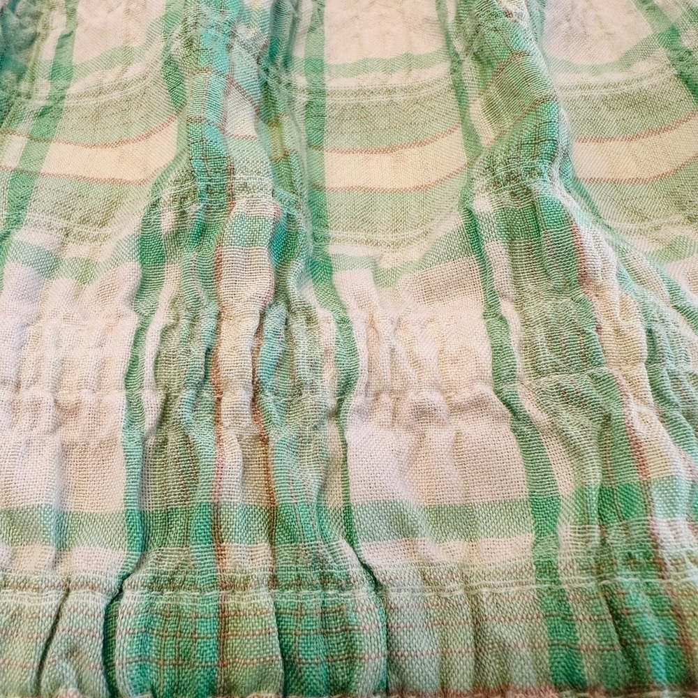 Old Navy Gap Smocked Crop Top Shirt Puff Short Sleeves Girls XL 14/16 - Picture 10 of 16